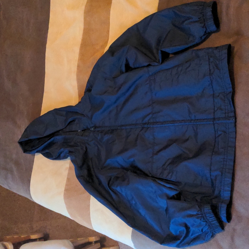 Boys zip up jacket with hood